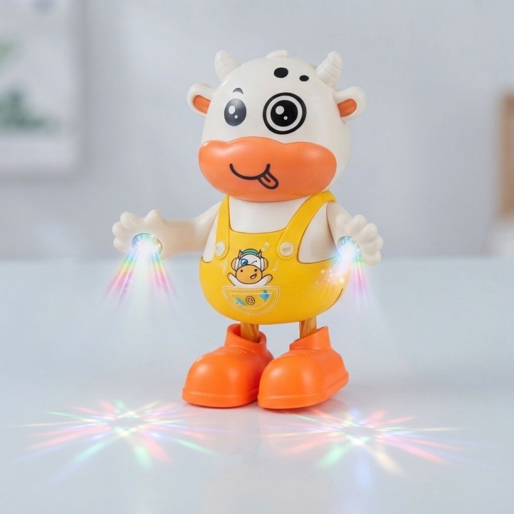 Juguete Vaca Bailarina Musical Con Luces Interactivo Bebé