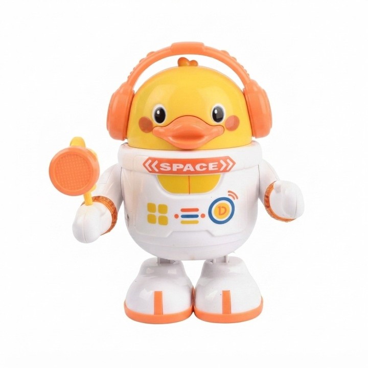 Pato Espacial Bailarín Juguete Musical Con Luces