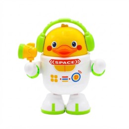 Pato Espacial Bailarín Juguete Musical Con Luces
