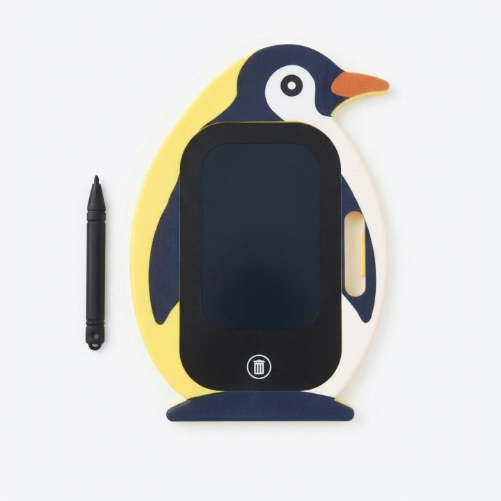 Pizarra Mágica Lcd Pingüino Tableta Dibujo Niños Con Lápiz