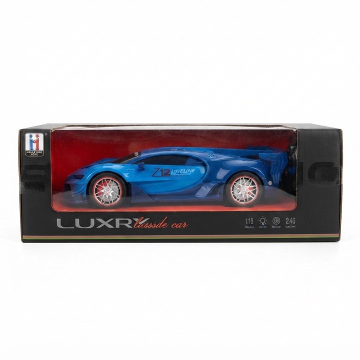 Carro A Control Remoto Deportivo Azul Juguete Niños