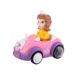 Carro Juguete Princesa Musical Luces Led Giro 360 Niñas