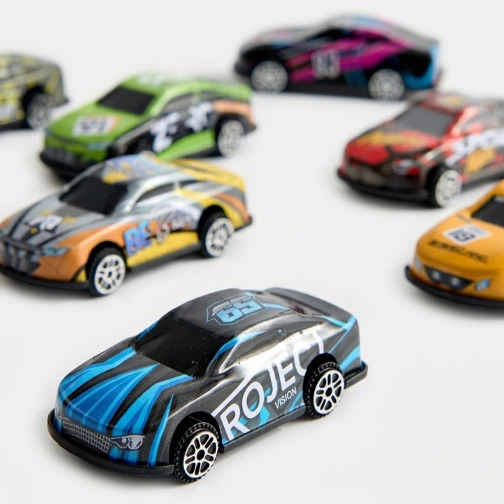 Set De 32 Carros Deportivos De Juguete Fricción Niños