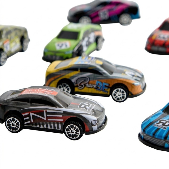 Set De 32 Carros Deportivos De Juguete Fricción Niños