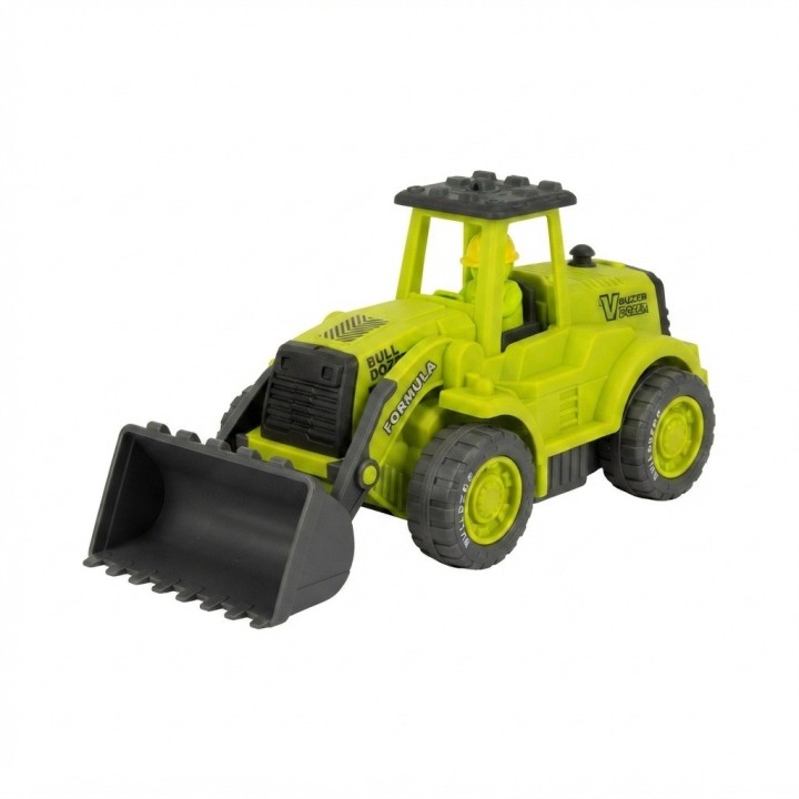 Carro Bulldozer Transformers Robot Transformable + Baterias