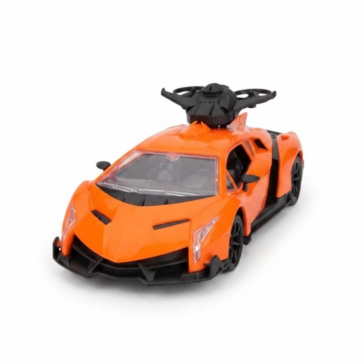 Carro A Control Remoto Deportivo Spray Luz Juguete