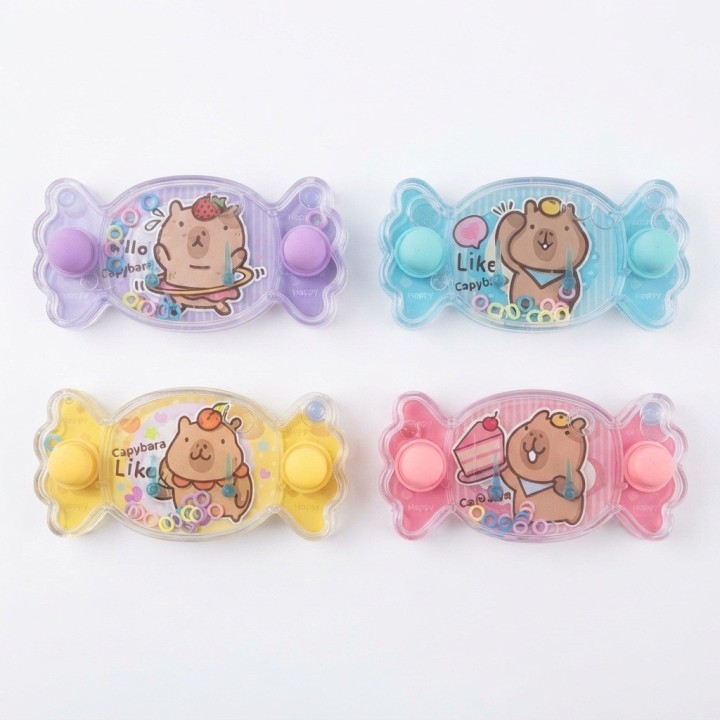 Set 4 Juegos Agua Atari Anillos Forma Dulce Capibara