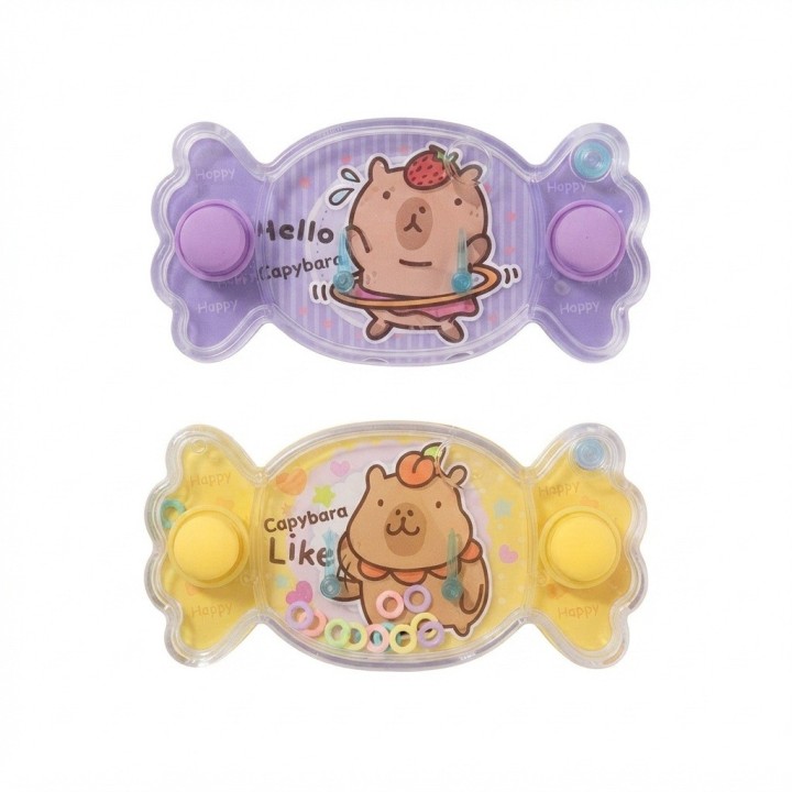 Set 4 Juegos Agua Atari Anillos Forma Dulce Capibara