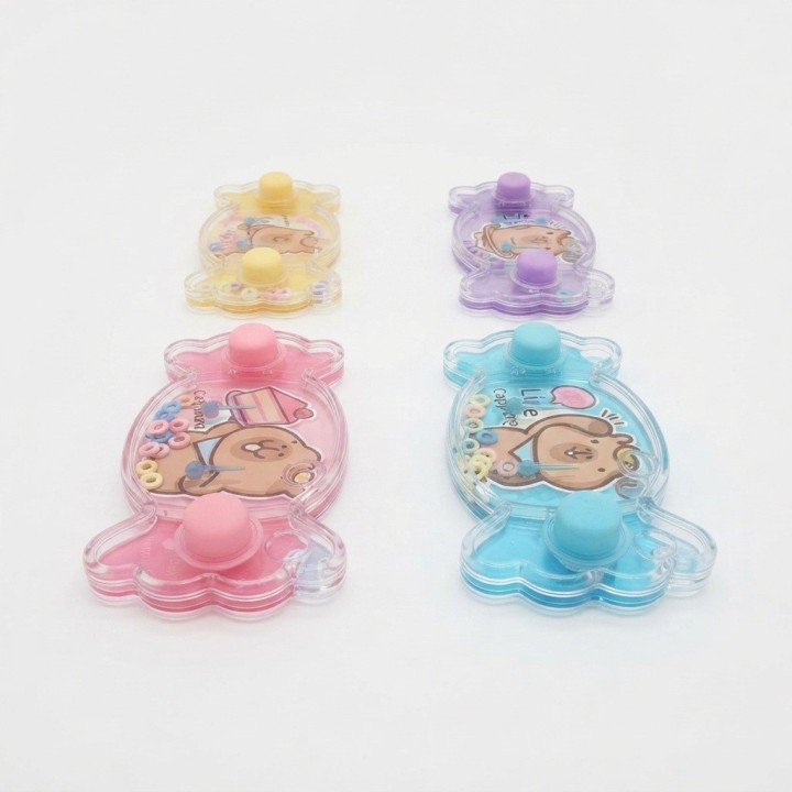 Set 4 Juegos Agua Atari Anillos Forma Dulce Capibara