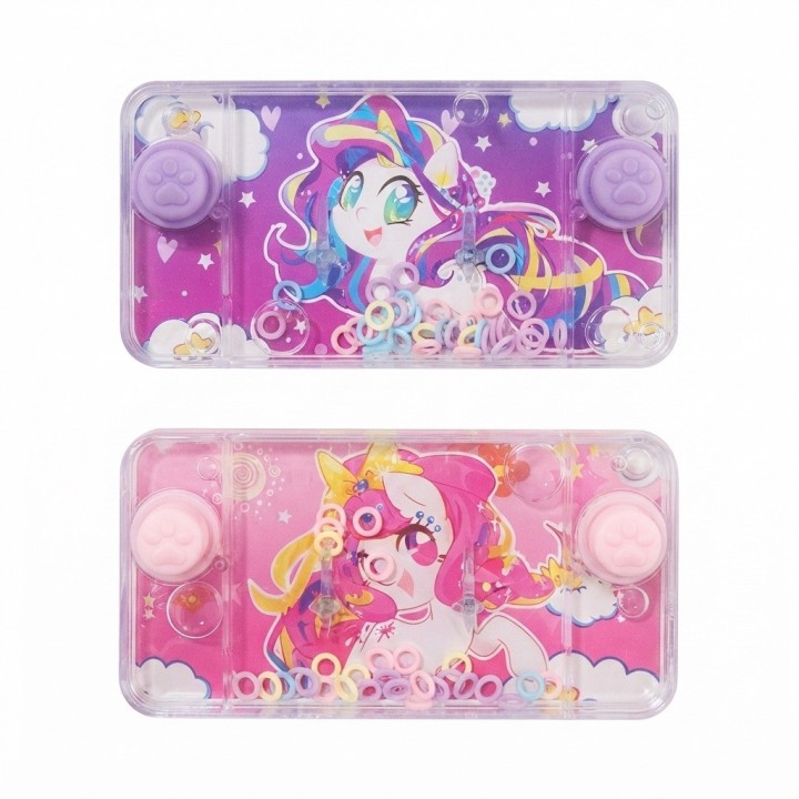 Set 4 Juegos Agua Atari Anillos Unicornio Infantil
