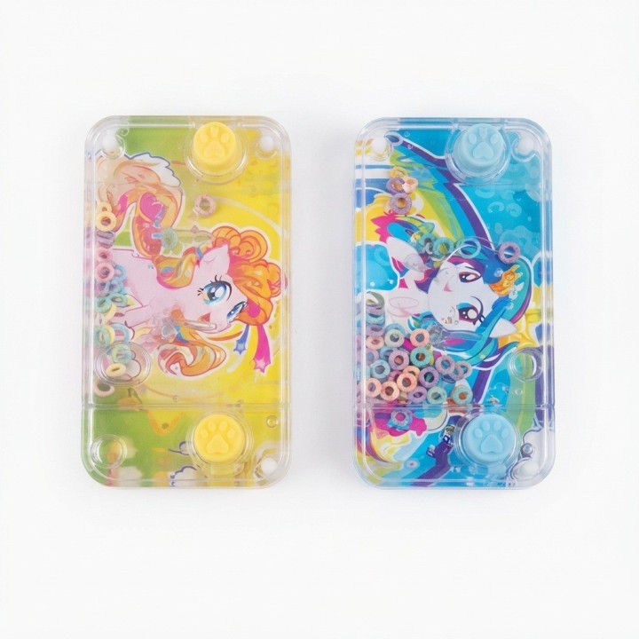 Set 4 Juegos Agua Atari Anillos Unicornio Infantil