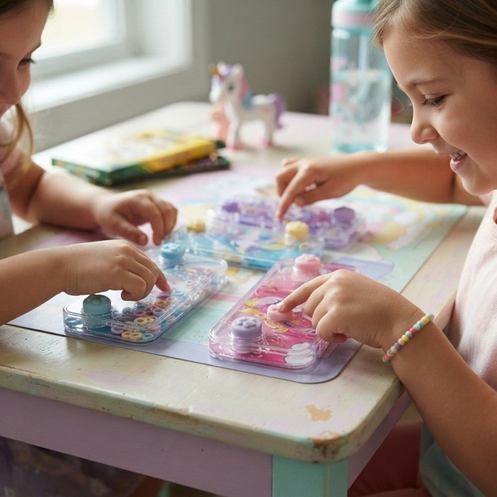 Set 4 Juegos Agua Atari Anillos Unicornio Infantil