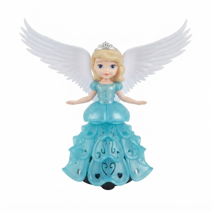Muñeca Princesa Ángel Con Luces Música Y Movimiento
