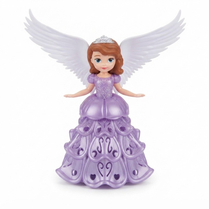 Muñeca Princesa Ángel Con Luces Música Y Movimiento