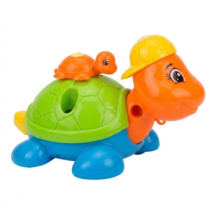 Tortuga Juguete Armable Y De Arrastre Con Destornillador