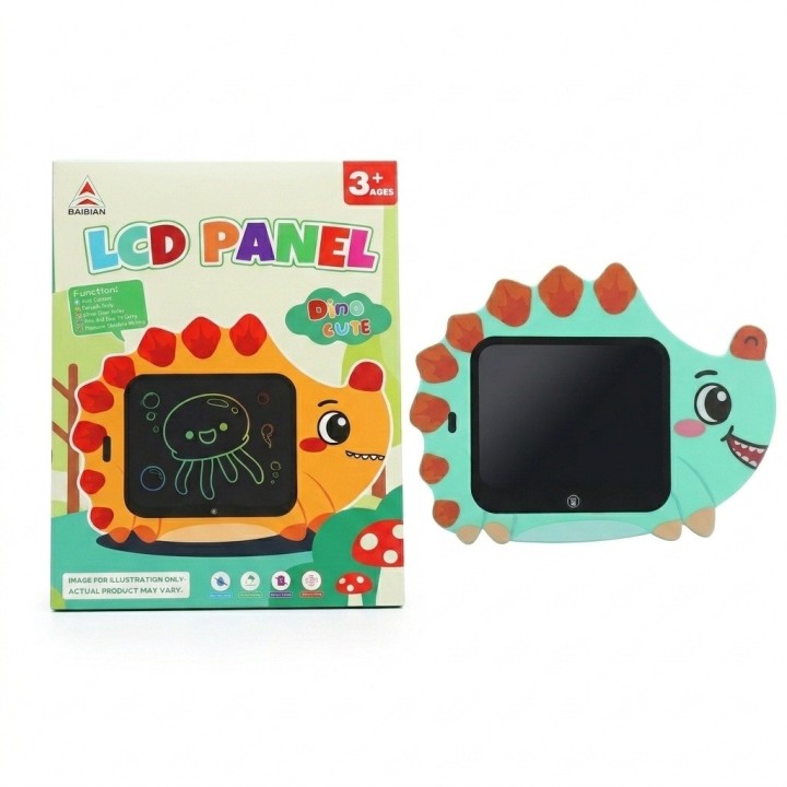Tablero Mágico Lcd Infantil Forma Dinosaurio Erizo