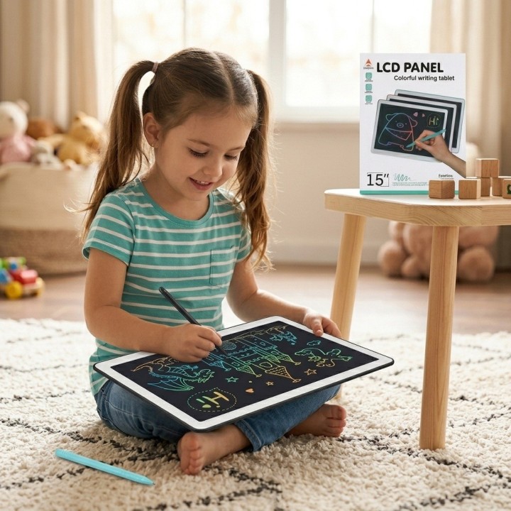 Tablero Mágico Lcd 15 Pulgadas Dibujo Y Escritura