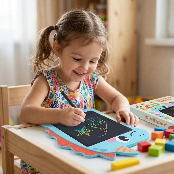 Tablero Magico Lcd Dinosaurio Escritura Y Dibujo Niños