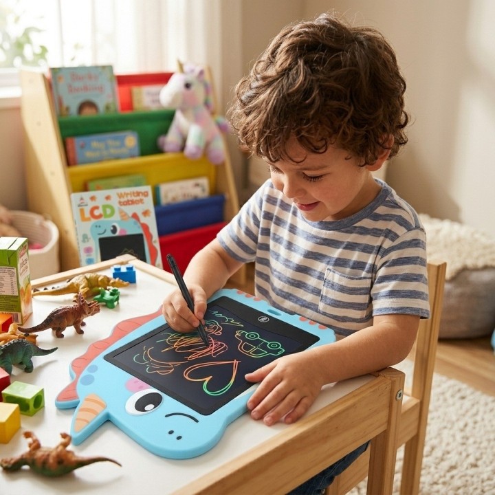 Tablero Magico Lcd Dinosaurio Escritura Y Dibujo Niños