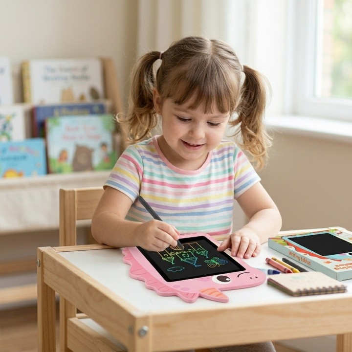 Tablero Magico Lcd Dinosaurio Escritura Y Dibujo Niños