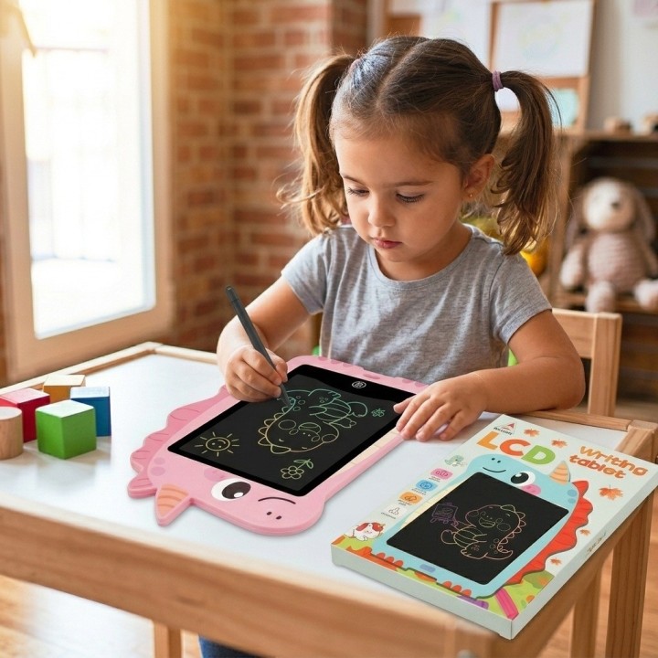 Tablero Magico Lcd Dinosaurio Escritura Y Dibujo Niños