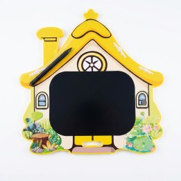 Tablero Mágico Lcd Forma Casa Dibujo Y Escritura Infantil