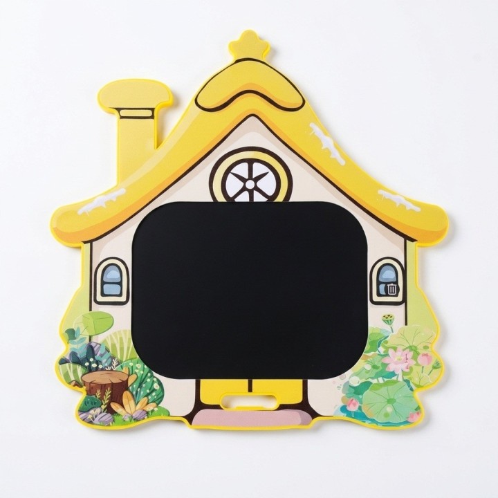 Tablero Mágico Lcd Forma Casa Dibujo Y Escritura Infantil