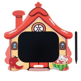 Tablero Mágico Lcd Forma Casa Dibujo Y Escritura Infantil