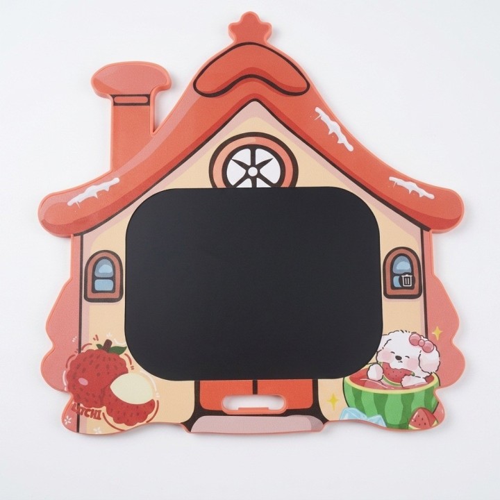 Tablero Mágico Lcd Forma Casa Dibujo Y Escritura Infantil