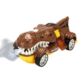 Carro Juguete Cocodrilo Dinosaurio Spray Luces Y Sonido