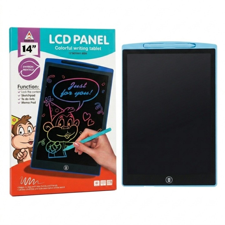 Tablero Mágico Lcd De 14 Pulgadas Dibujo Y Escritura