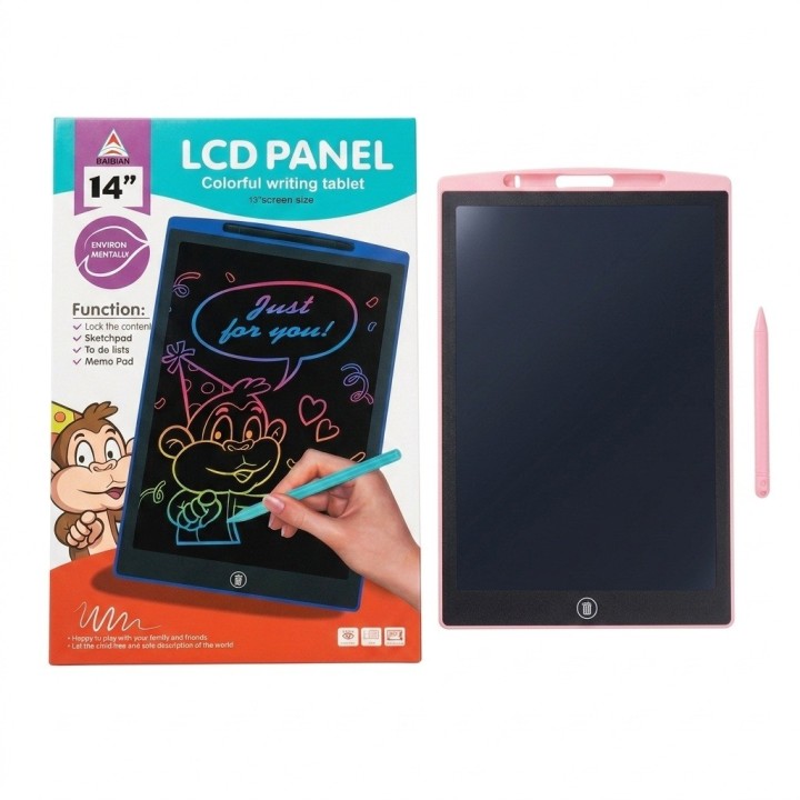Tablero Mágico Lcd De 14 Pulgadas Dibujo Y Escritura