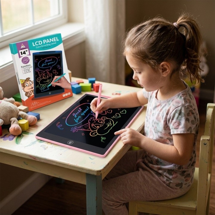 Tablero Mágico Lcd De 14 Pulgadas Dibujo Y Escritura