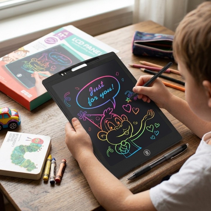 Tablero Mágico Lcd De 12 Pulgadas Dibujo Y Escritura