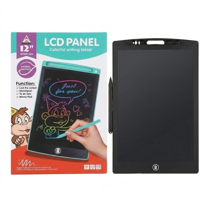 Tablero Mágico Lcd De 12 Pulgadas Dibujo Y Escritura