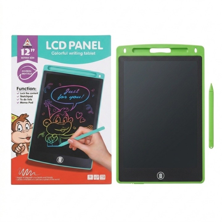 Tablero Mágico Lcd De 12 Pulgadas Dibujo Y Escritura