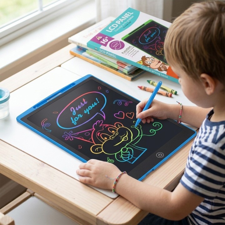 Tablero Mágico Lcd De 16 Pulgadas Dibujo Y Escritura