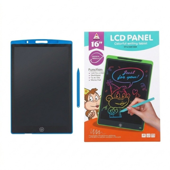 Tablero Mágico Lcd De 16 Pulgadas Dibujo Y Escritura