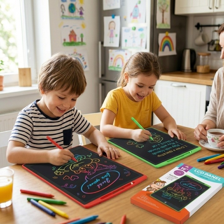 Tablero Mágico Lcd De 16 Pulgadas Dibujo Y Escritura