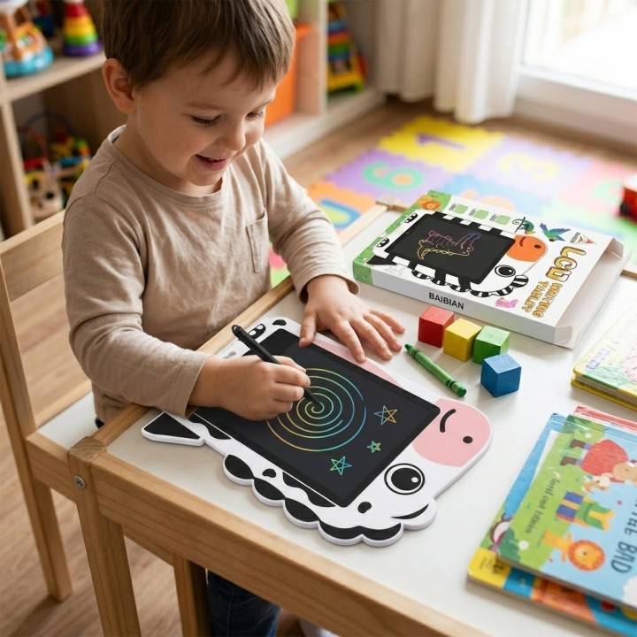 Tablero Mágico Lcd Infantil Con Forma De Animales