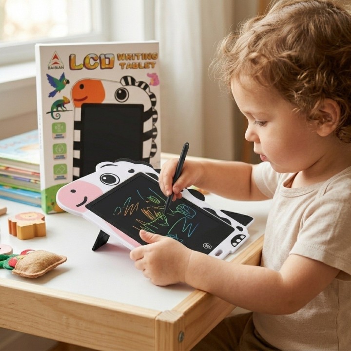Tablero Mágico Lcd Infantil Con Forma De Animales
