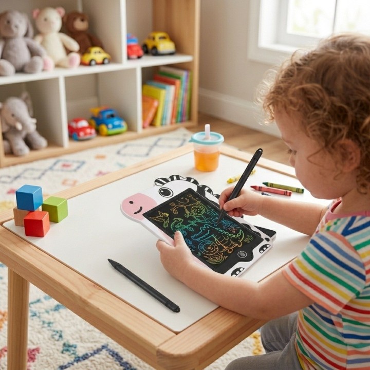 Tablero Mágico Lcd Infantil Con Forma De Animales