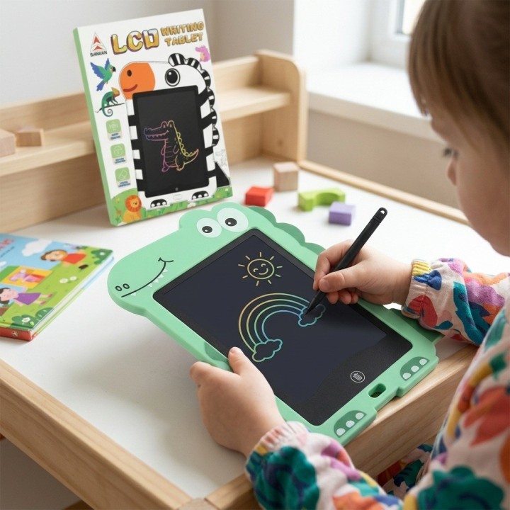 Tablero Mágico Lcd Infantil Con Forma De Animales