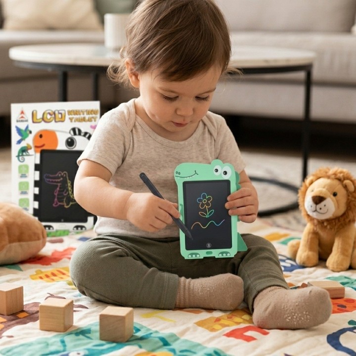 Tablero Mágico Lcd Infantil Con Forma De Animales