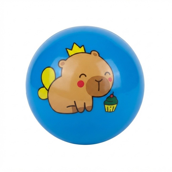 Pelota Inflable Infantil Diseño Capibara Divertido