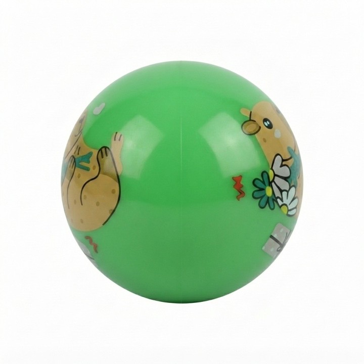 Pelota Inflable Infantil Diseño Capibara Divertido