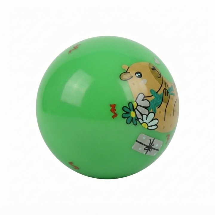 Pelota Inflable Infantil Diseño Capibara Divertido