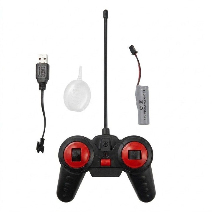 Carro Control Remoto Galaxia Con Vapor Y Luces Recargable