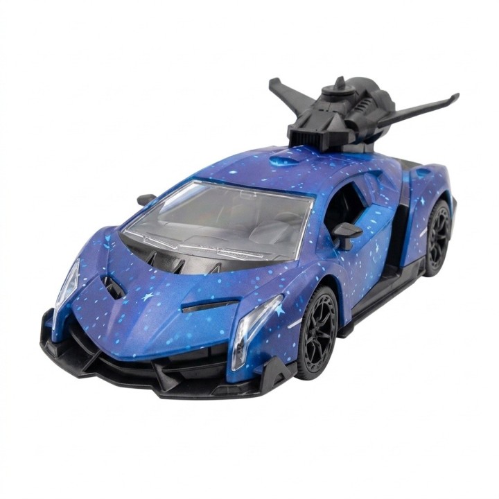 Carro Control Remoto Galaxia Con Vapor Y Luces Recargable