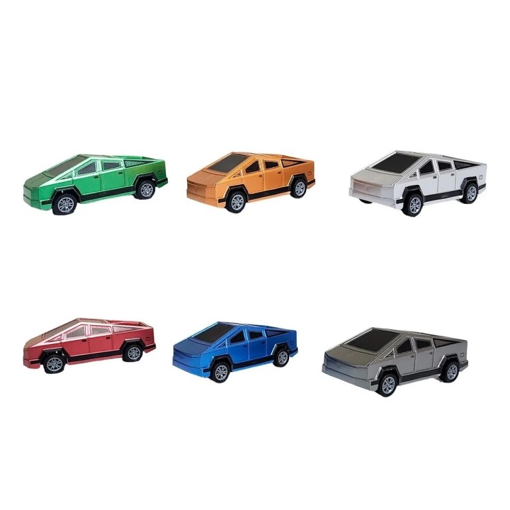 Colección 10 Camionetas Futuristas A Fricción